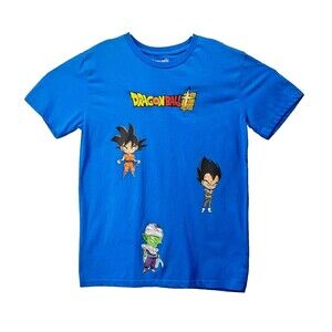 Dragon Ball Z  Blue T Shirt Men's Size Small 34/36
